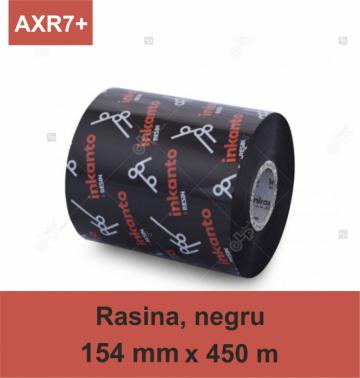 Ribon Armor Inkanto AXR7+, rasina (resin), negru, 154mmx450m de la Label Print Srl