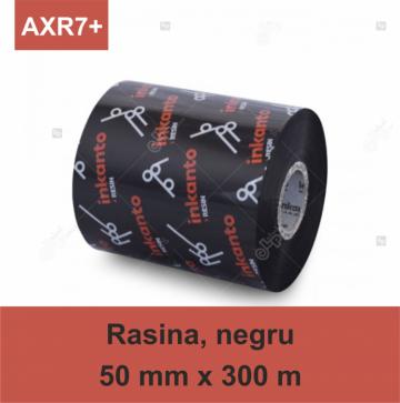 Ribon Armor Inkanto AXR7+, rasina (resin), negru, 50mmx300m de la Label Print Srl