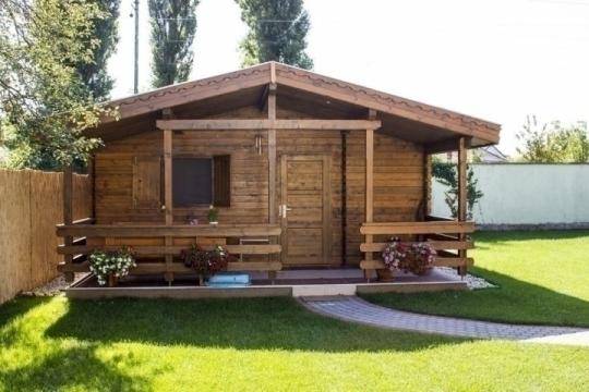 Casa de vara din lemn Balaton 1/b izolat de la Korondi Arcso Srl
