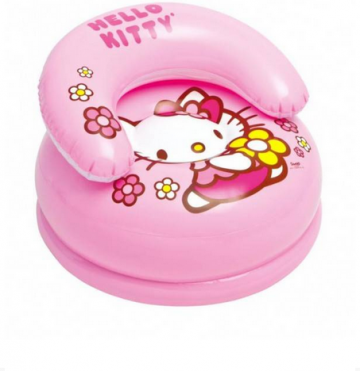 Fotoliu gonflabil Hello Kitty pentru copii