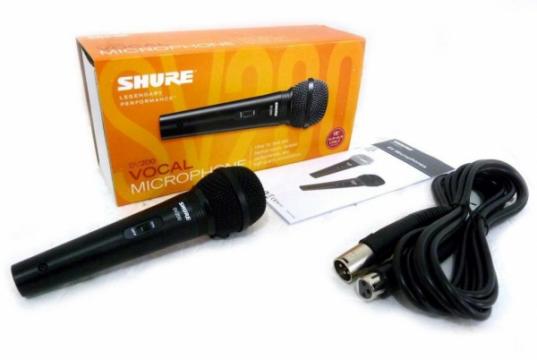Microfon cardioid cu fir dynamic Shure SV200 de la Www.oferteshop.ro - Cadouri Online