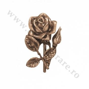 Decoratiune funerara Trandafir bronz 3706 de la Casa Funerara Eva Srl