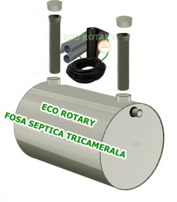 Fosa septica polipropilena 1-2 persoane 600 litri de la Eco Rotary Srl