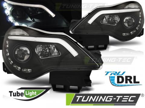 Faruri compatibile cu Opel Corsa D 11-14 DRL negru de la Kit Xenon Tuning Srl