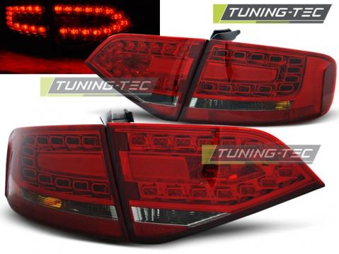 Stopuri LED Audi A4 B8 08-11 Sedan red smoke LED de la Kit Xenon Tuning Srl