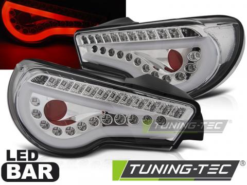 Stopuri LED compatibile cu Toyota GT86 12-16 LED bar crom de la Kit Xenon Tuning Srl