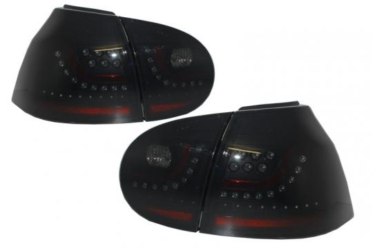 Stopuri LED compatibile cu VW Golf V 5 fumuriu negru extrem de la Kit Xenon Tuning Srl