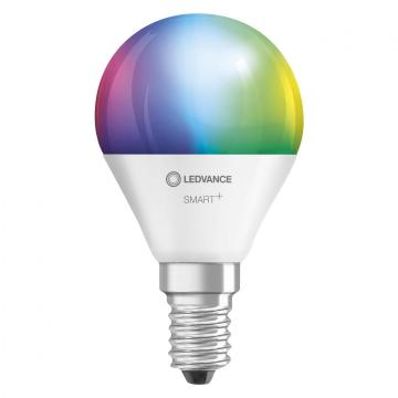 Bec LED inteligent Ledvance Smart+, Wi-Fi, RGBW, E14, P46 de la Etoc Online