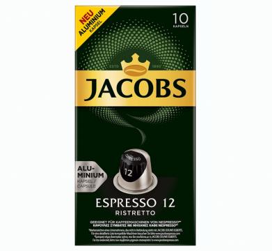 Capsule Espresso Jacobs 12 Ristretto 10buc. de la KraftAdvertising Srl