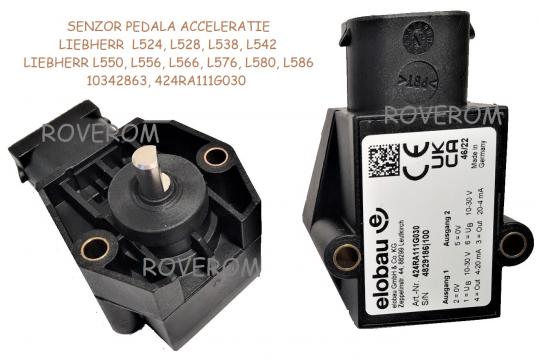 Senzor pedala acceleratie Liebherr L524, L556, L566, L580