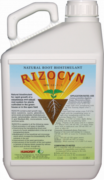 Biostimulator natural de inradacinare Rizocyn de la Lencoplant Business Group SRL