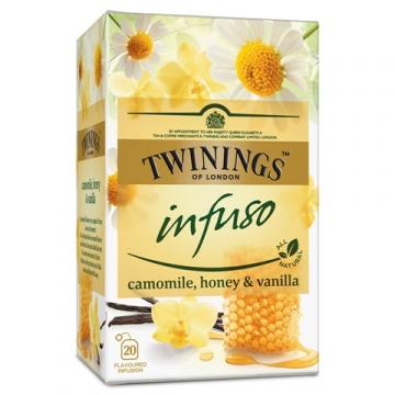 Ceai cu musetel, vanilie si miere Twinings Infuso  20x1.5 g de la KraftAdvertising Srl