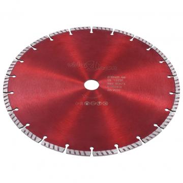 Disc diamantat de taiere cu turbo, otel, 300 mm de la VidaXL