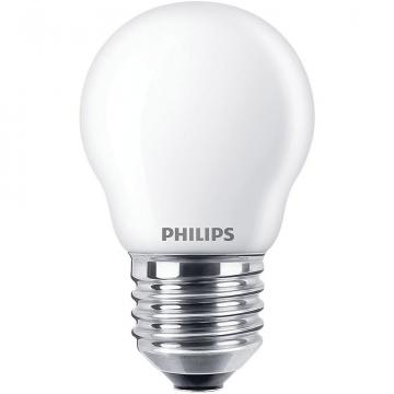 Bec LED Philips Classic, E27, 4.3W (40W), 470 lm, A++