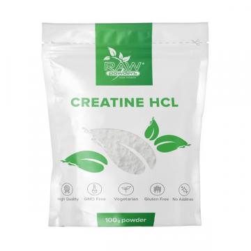 Supliment alimentar Raw Powders Creatina HCL pulbere