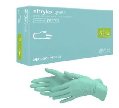 Manusi nitril verzi Nitrylex de la MKD Professional Shop Srl