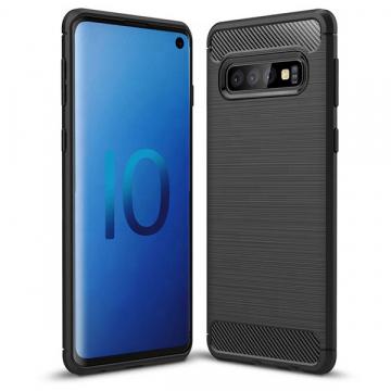Husa de silicon carbon pentru Samsung J600 Galaxy J6 (2018)
