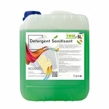 Detergent sanitizant cu clor pentru suprafete, 5L, AQAS de la Sanito Distribution Srl