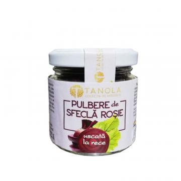 Pulbere de sfecla rosie borcan - Tanola 50 g de la Nord Natural Hub Srl