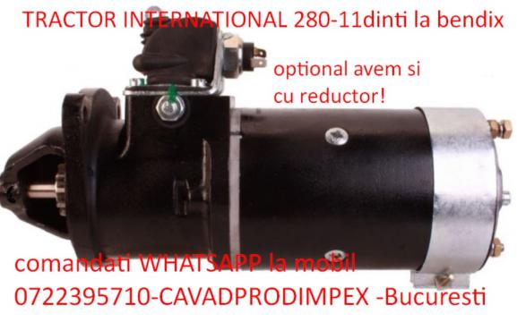Electromotor pentru tractor international B275D 11 dinti de la Cavad Prod Impex Srl