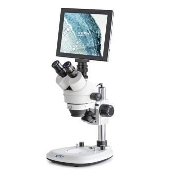 Microscop digital stereo trinocular 7x-45x cu tableta