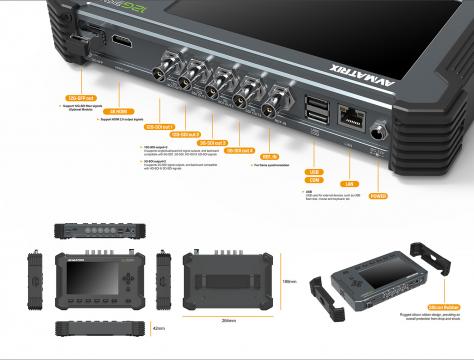 Generator de module Avmatrix PG4K 12G-SDI & 4K HDMI de la West Buy SRL