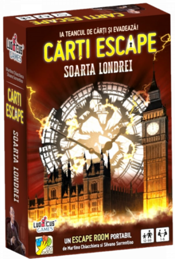 Joc Carti Escape - Soarta Londrei de la Chess Events Srl