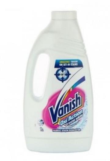Lichid pentru indepartarea petelor Vanish White 1 litru de la Supermarket Pentru Tine Srl