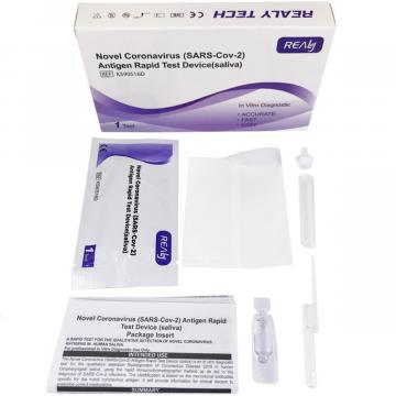 Test rapid Saliva antigen Covid-19 Realy Tech (1 bucata)