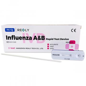 Test rapid gripa nazofaringian Influenta AB Raly Tech de la Sirius Distribution Srl