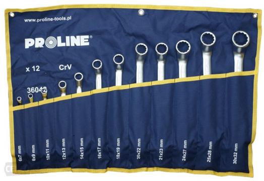 Set 12 chei inelare cotite Proline HD 36042, 6-32mm
