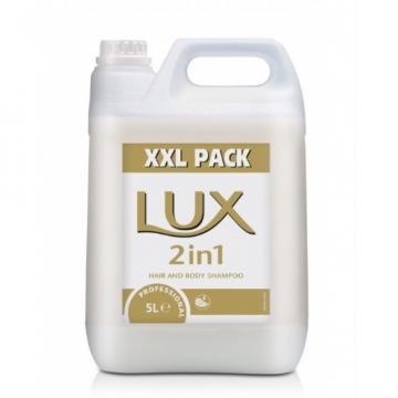 Sampon si gel de dus Lux Professional 2 in 1, 5L de la Sanito Distribution Srl
