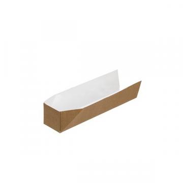 Tavita carton, natur, 18*4* h4 cm (100buc) de la Practic Online Packaging Srl