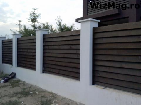 Garduri din lemn Sibiu de la Wizmag Distribution Srl
