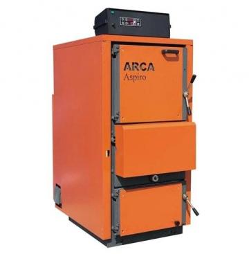Cazan lemne gazeificare Arca Aspiro 29R-30kW de la Axa Industries Srl
