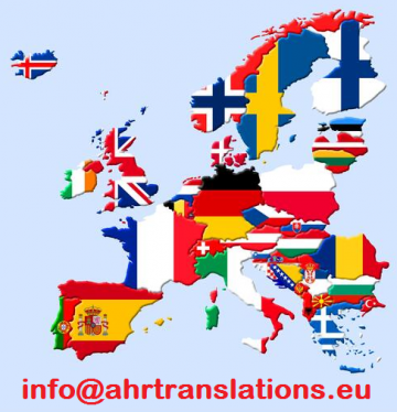 Servicii traduceri - AHR de la Agentia Nationala AHR Traduceri