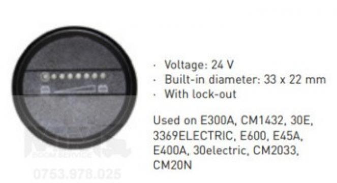 Indicator baterie 24V nacela JLG E300A CM1432 30E