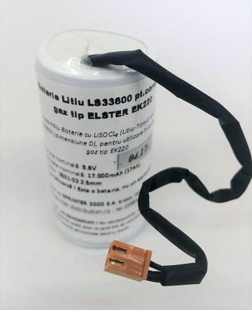 Baterie Litiu LS33600 pentru corector gaz EK220