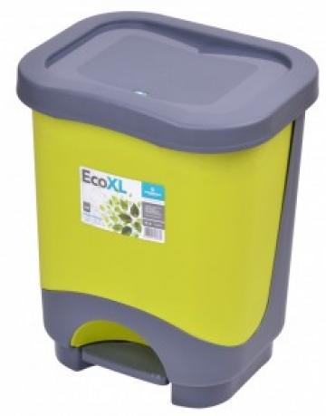 Cos de gunoi Eko XL 24 litri cu galeata si maner