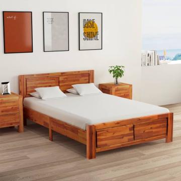 Cadru de pat, 120 x 200 cm, lemn masiv de acacia de la VidaXL