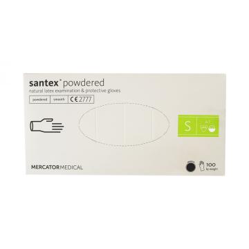 Manusi Santex din Latex pudrate 100buc/cutie de la Sanito Distribution Srl