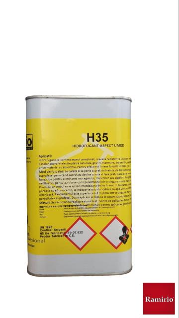 Impermeabilizant H35 1L Aspect de umed pentru pavele