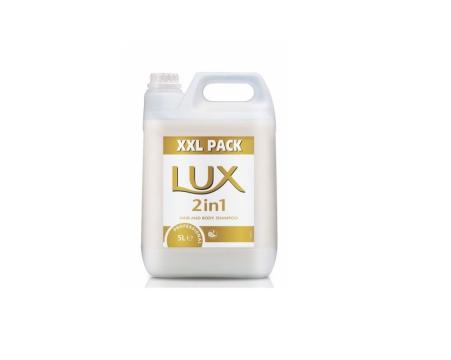 Sampon si Gel de Dus XXL Pack, Lux Professional 2 in 1, 5L