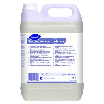 Sapun dezinfectant lichid pentru maini Soft Care Sensisept