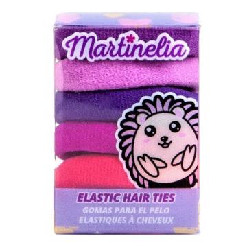 Set 5 elastice pentru par Martinelia 3011w, mov