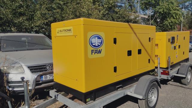 Inchiriere generator mobil trifazat 50KW62.5KVA de la Inchirieri Remorci Berceni | Inchirieri Generatoare Mobile