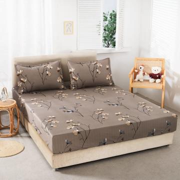 Huse de pat, bumbac satinat, cearceaf cu elastic 180 x200 cm