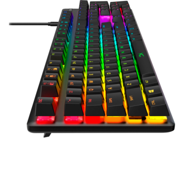 Tastatura HP HyperX Alloy Origins, cu fir, neagra de la Etoc Online