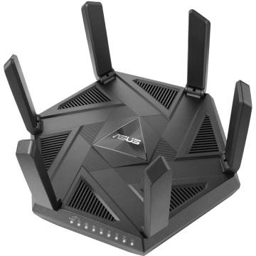 Router wireless Asus Gigabit RT-AXE7800, Tri-Band, WiFi 6E