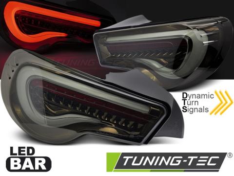 Stopuri LED Toyota GT86 12-21 LED bar fumuriu SEQ de la Kit Xenon Tuning Srl